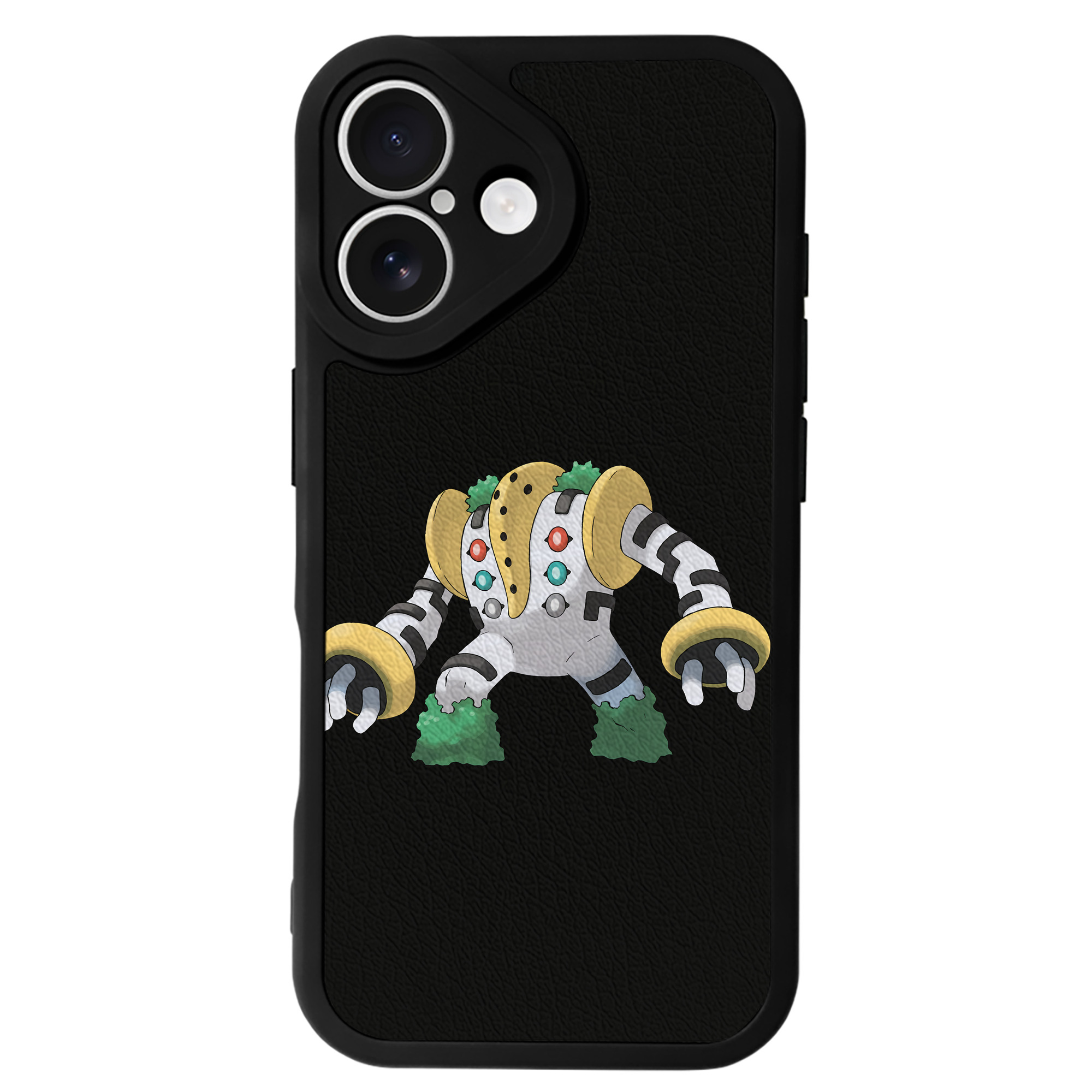 （画像用） ポケットモンスター Pokémon 【iPhone 16シリーズ対応】シリコンスマホケース（レザー調） 材質：シリコン